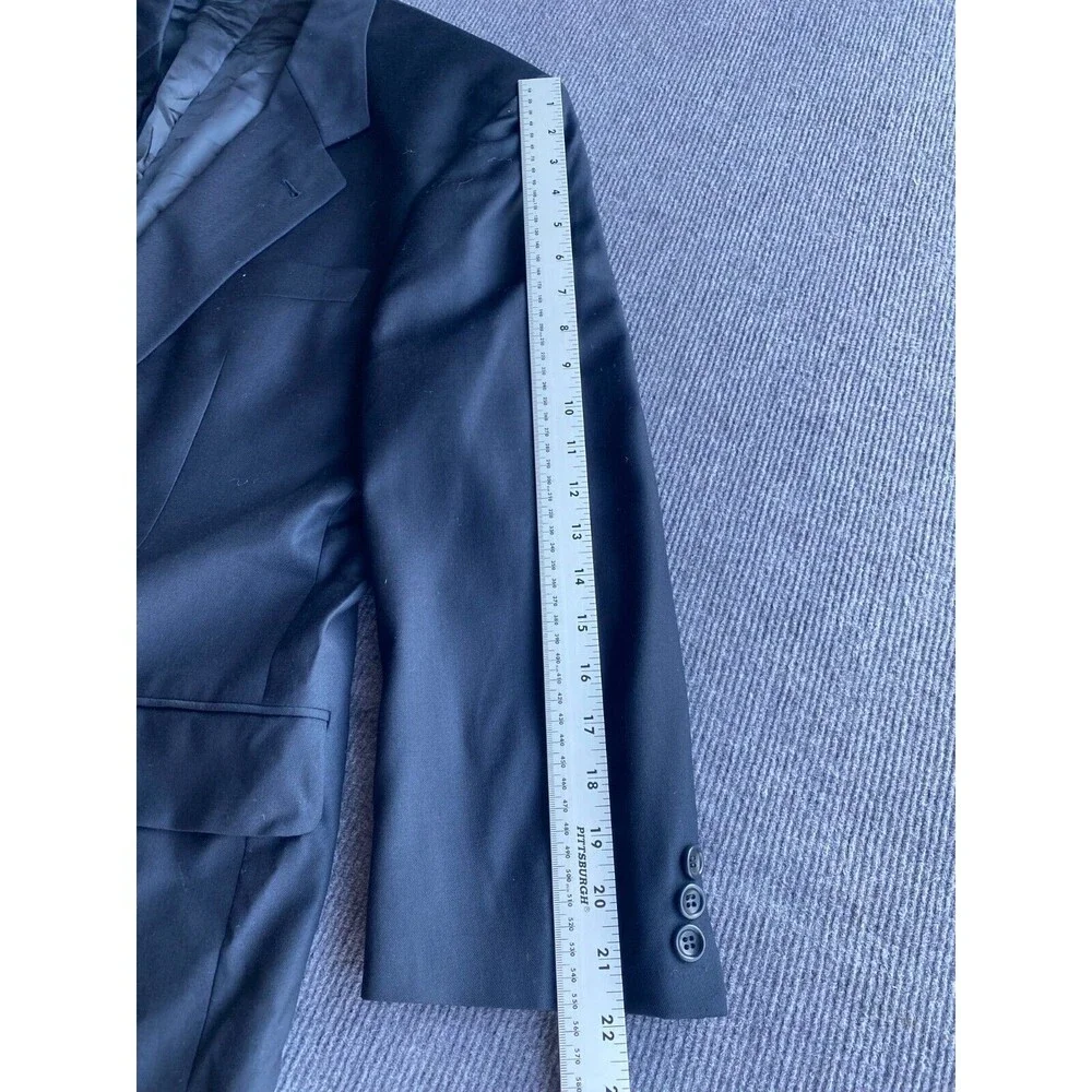 Hugo Boss Mens Blazer Ing Loro Piano Wool Blue 42SH  Apollon Coat Jacket USA
